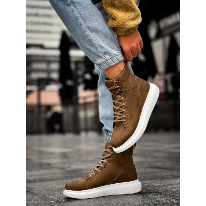 Yüksek Taban Ayakkabı  Vizon