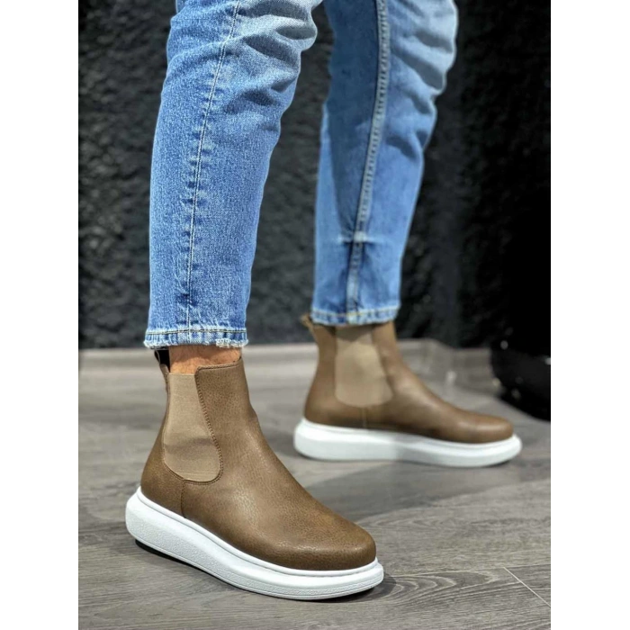 Yüksek Taban Ayakkabı  Vizon