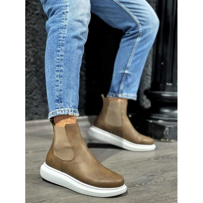 Yüksek Taban Ayakkabı  Vizon