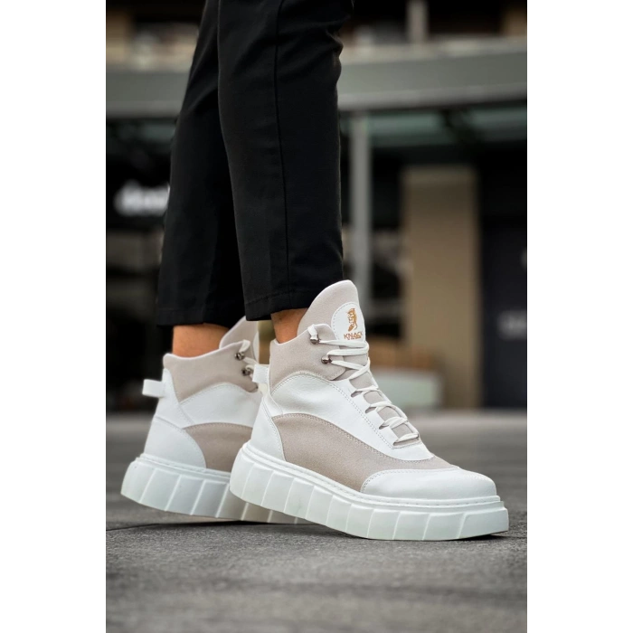 Yüksek Taban Bot  Beyaz