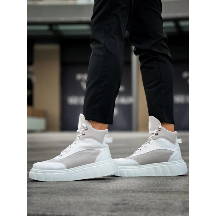 Yüksek Taban Bot  Beyaz