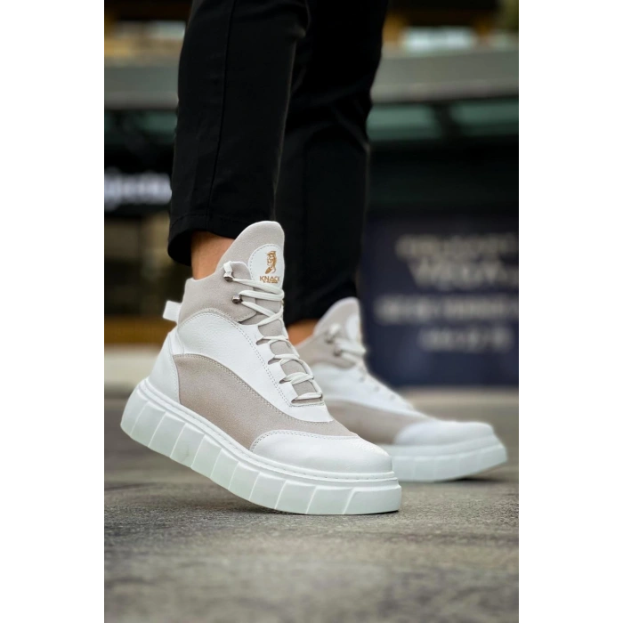 Yüksek Taban Bot  Beyaz