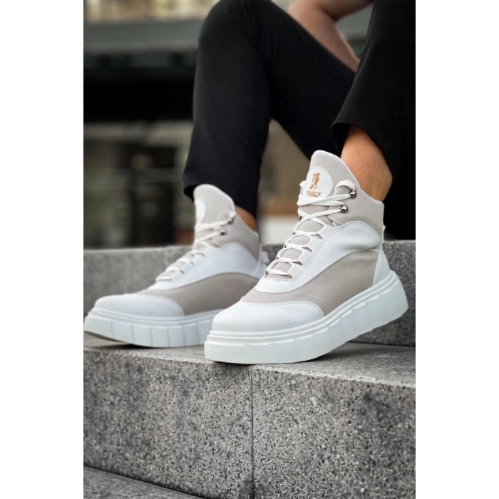 Yüksek Taban Bot  Beyaz