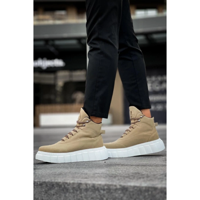 Yüksek Taban Bot  Vizon Süet