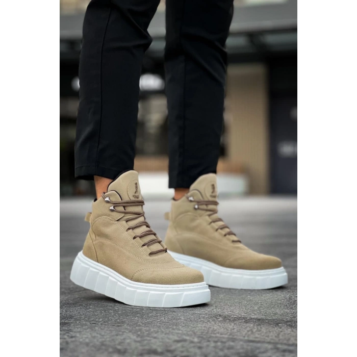 Yüksek Taban Bot  Vizon Süet