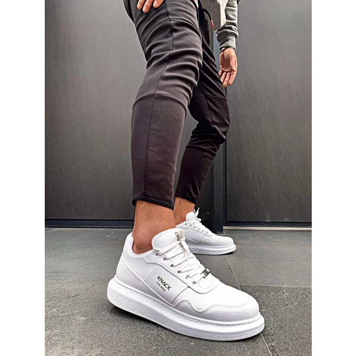 Yüksek Taban Günlük Ayakkabı  Beyaz