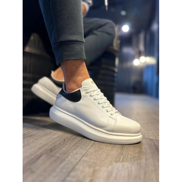Yüksek Taban Günlük Ayakkabı  Beyaz