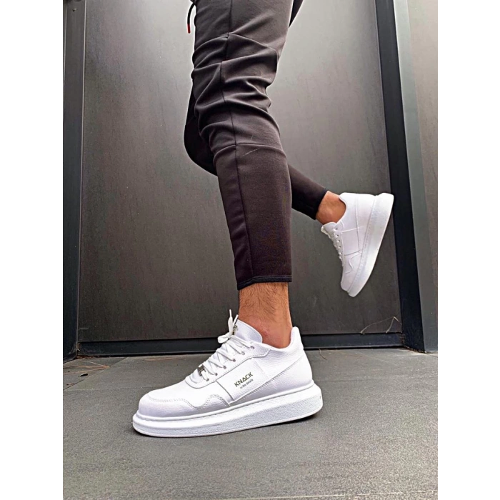 Yüksek Taban Günlük Ayakkabı  Beyaz