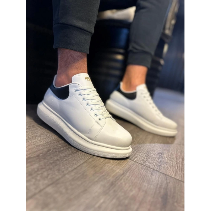 Yüksek Taban Günlük Ayakkabı  Beyaz