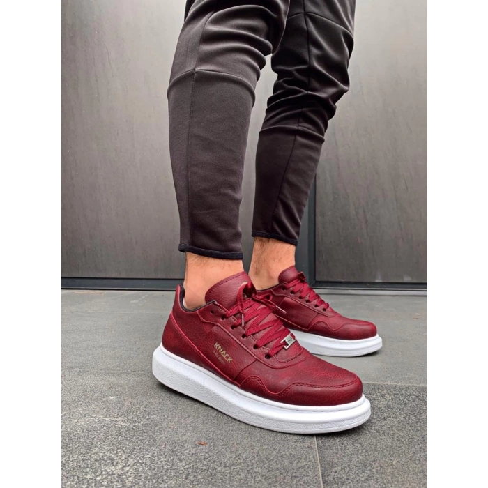 Yüksek Taban Günlük Ayakkabı  Bordo