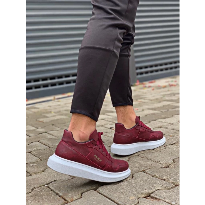 Yüksek Taban Günlük Ayakkabı  Bordo