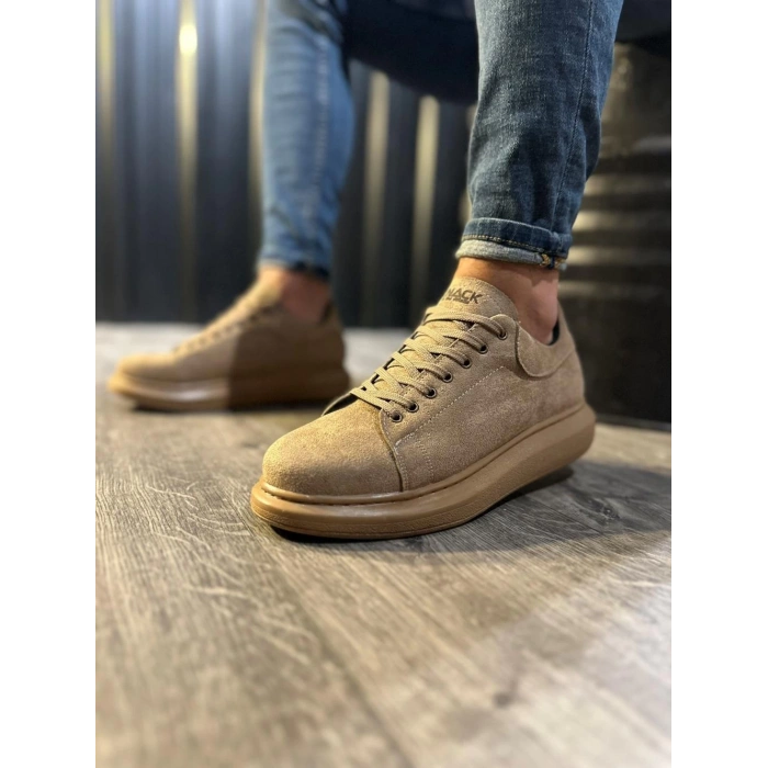 Yüksek Taban Günlük Ayakkabı  Camel (Süet)