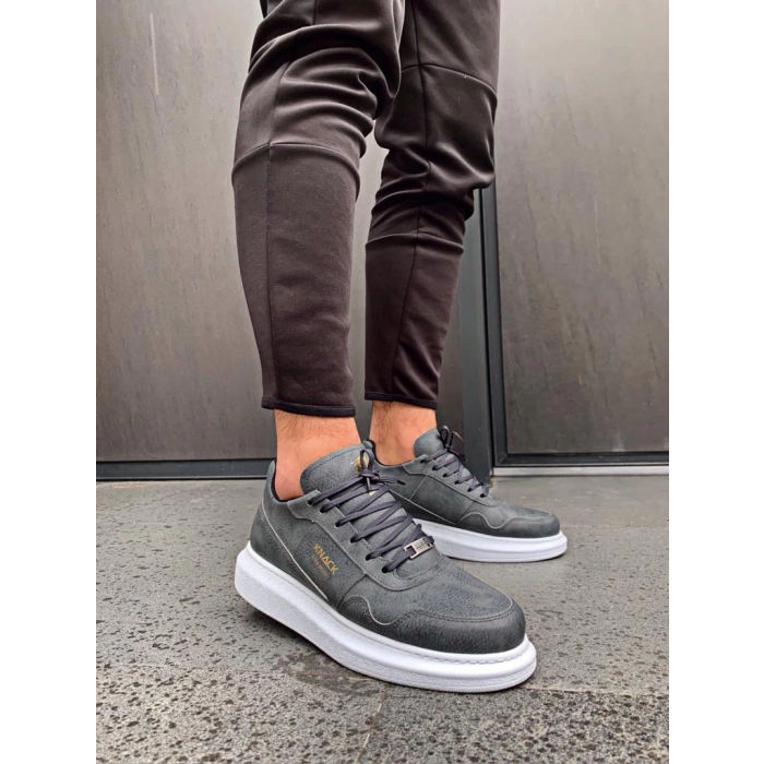 Yüksek Taban Günlük Ayakkabı  Gri