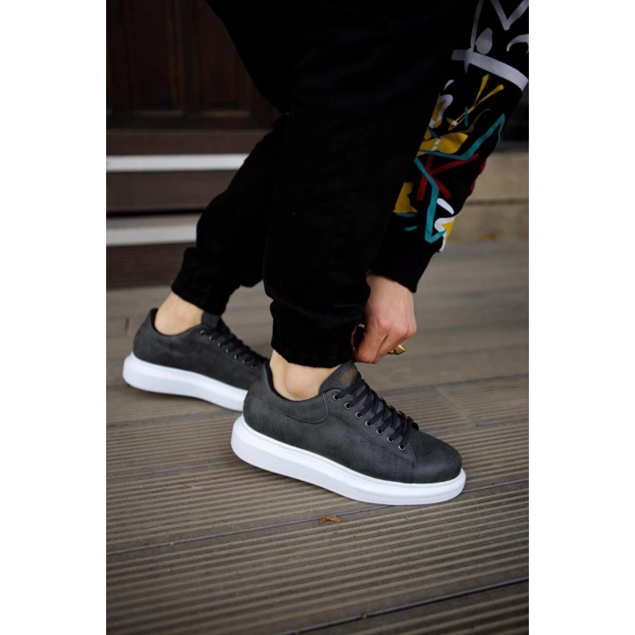 Yüksek Taban Günlük Ayakkabı  Gri