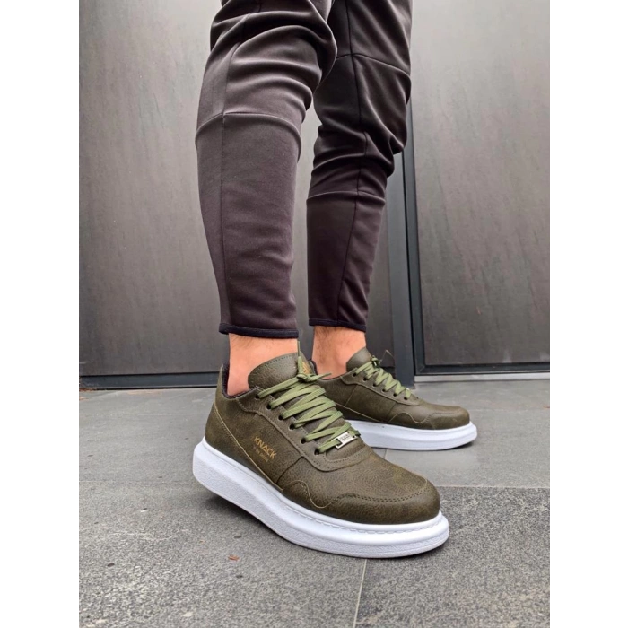 Yüksek Taban Günlük Ayakkabı  Haki