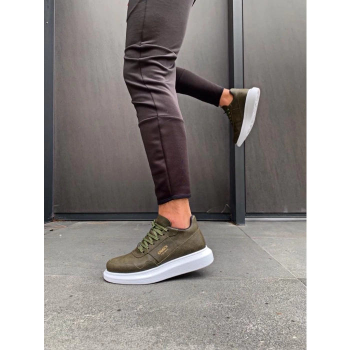 Yüksek Taban Günlük Ayakkabı  Haki