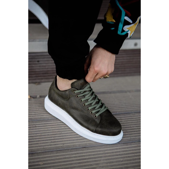 Yüksek Taban Günlük Ayakkabı  Haki