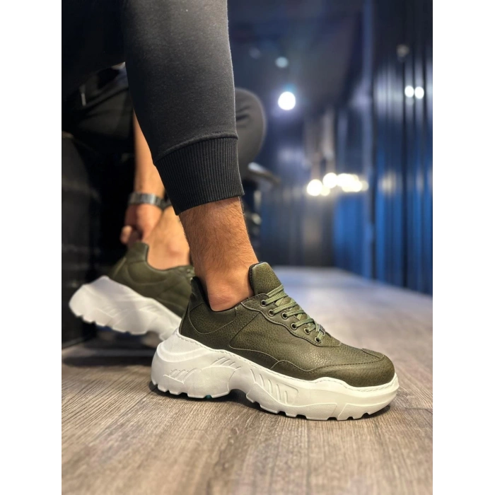 Yüksek Taban Günlük Ayakkabı N Haki