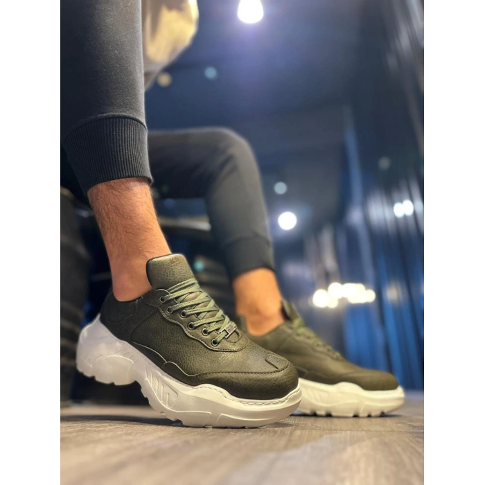 Yüksek Taban Günlük Ayakkabı N Haki