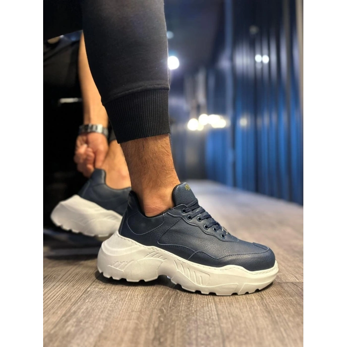 Yüksek Taban Günlük Ayakkabı N Lacivert