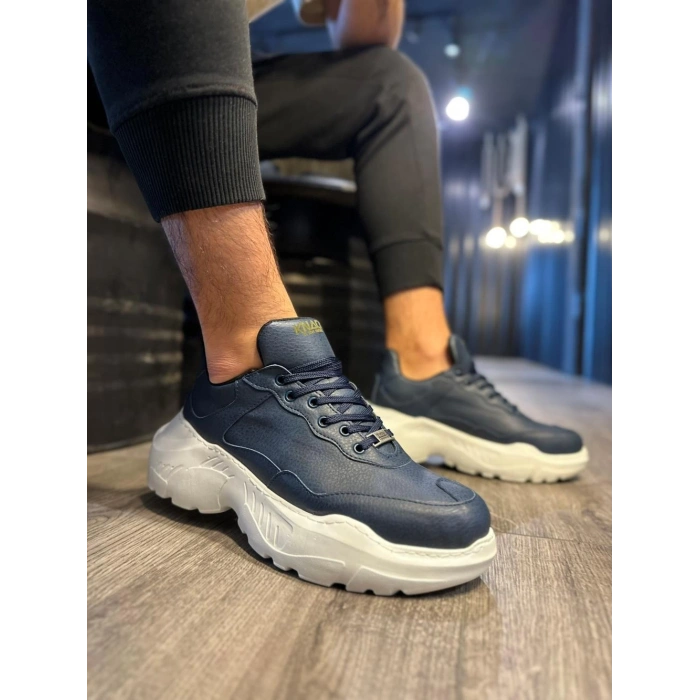 Yüksek Taban Günlük Ayakkabı N Lacivert