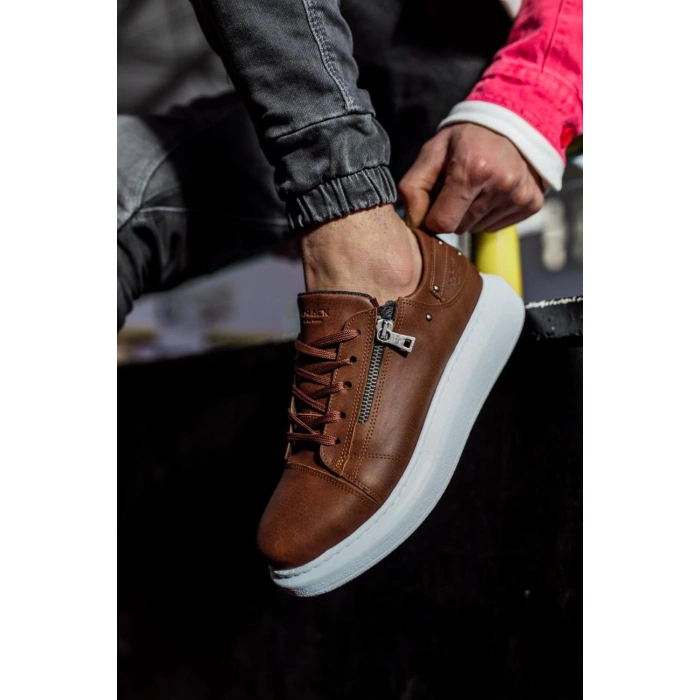 Yüksek Taban Günlük Ayakkabı  Taba