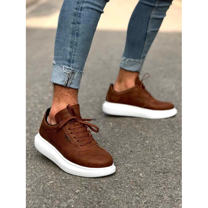 Yüksek Taban Günlük Ayakkabı  Taba