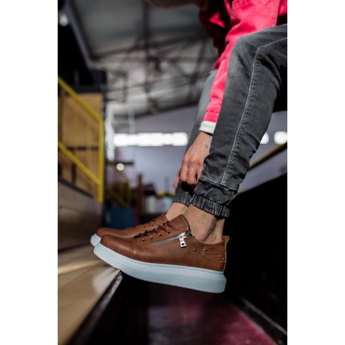 Yüksek Taban Günlük Ayakkabı  Taba