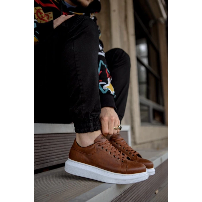 Yüksek Taban Günlük Ayakkabı  Taba