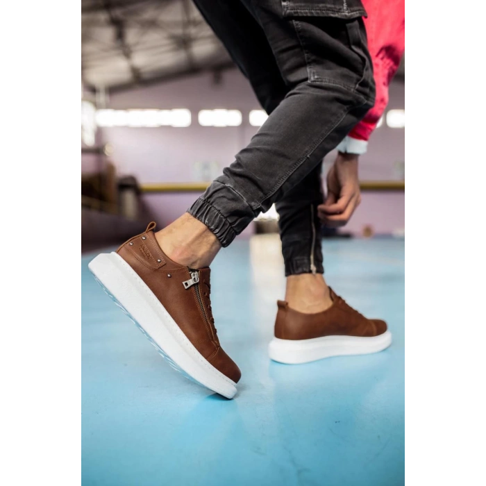 Yüksek Taban Günlük Ayakkabı  Taba