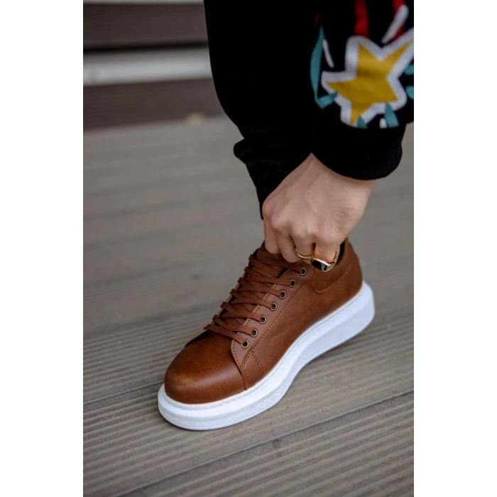 Yüksek Taban Günlük Ayakkabı  Taba