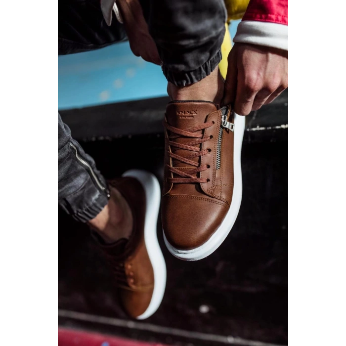 Yüksek Taban Günlük Ayakkabı  Taba