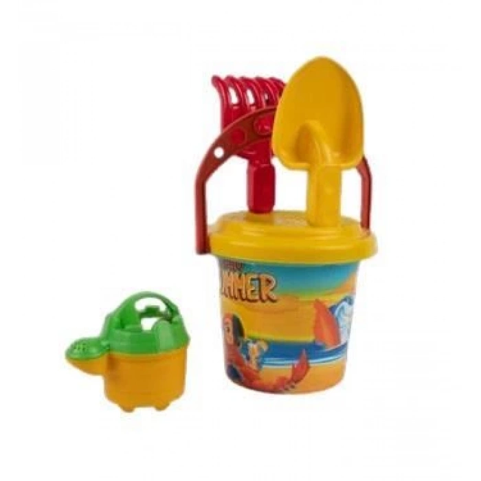 Yuvarlak Küçük Kova Plaj Seti