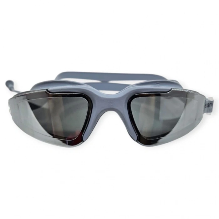 Yüzücü Gözlüğü Silikon Kulaklıklı GRİ - 1710