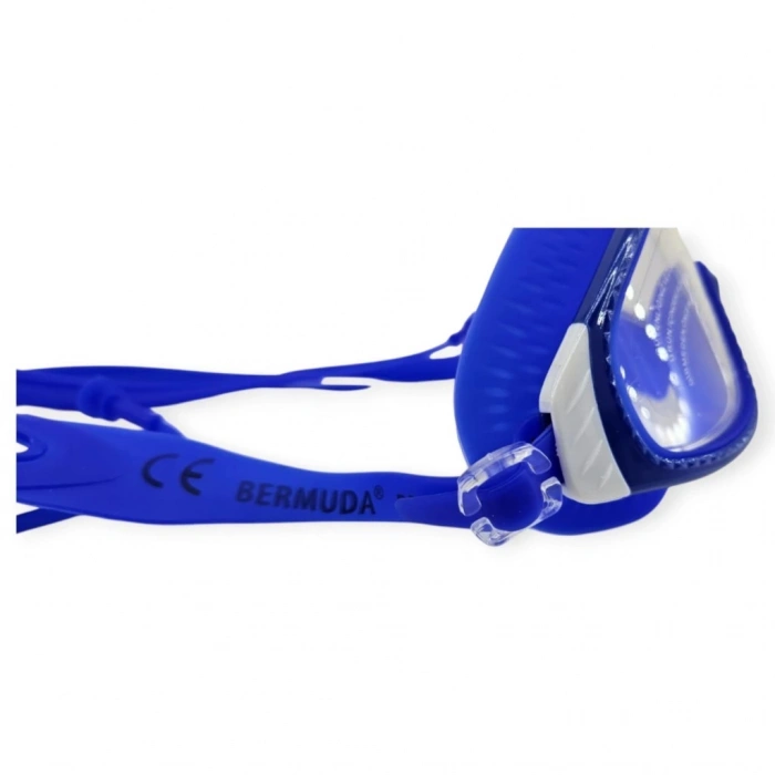 Yüzücü Gözlüğü Silikon Kulaklıklı MAVİ - AF108