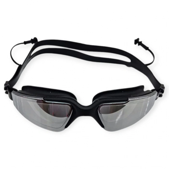 Yüzücü Gözlüğü Silikon Kulaklıklı SİYAH - 1710