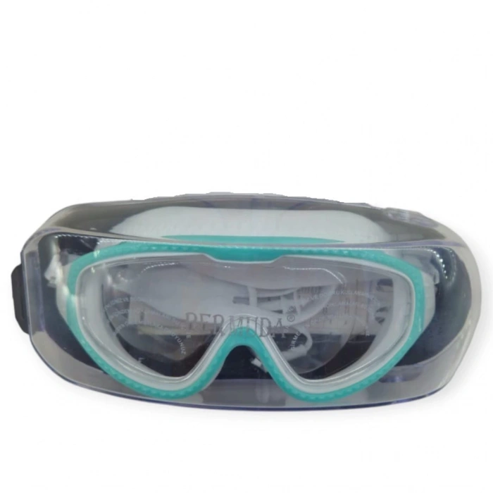 Yüzücü Gözlüğü Silikon Kulaklıklı YEŞİL - AF108