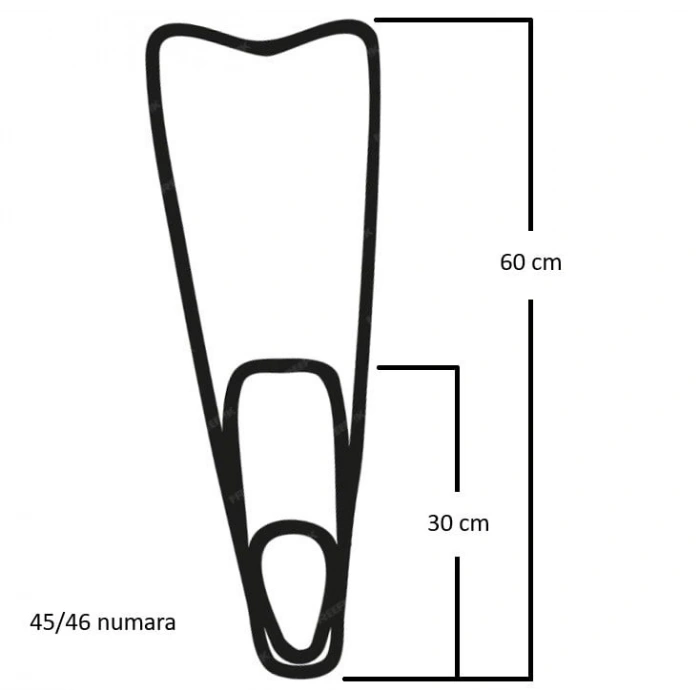 Yüzücü Paleti  SARI Çantalı - 45-46 - B578