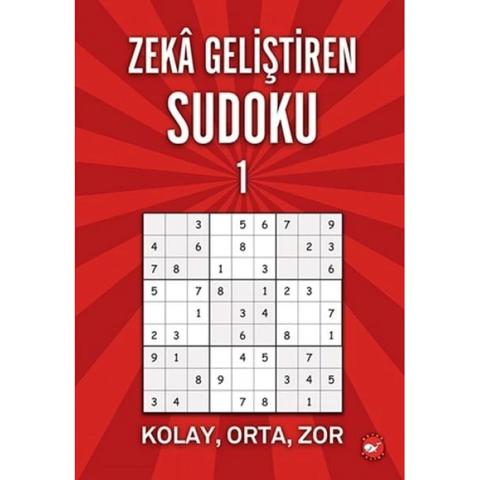 Zeka Geliştiren Sudoku 1 Kolay - Orta - Zor