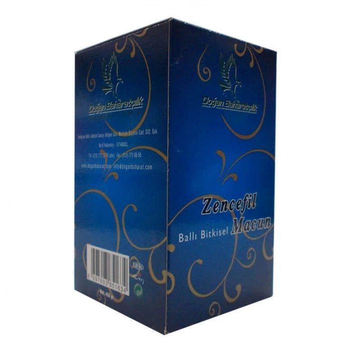 Zencefilli Ballı sel Karışım Cam Kavanoz 450 Gr