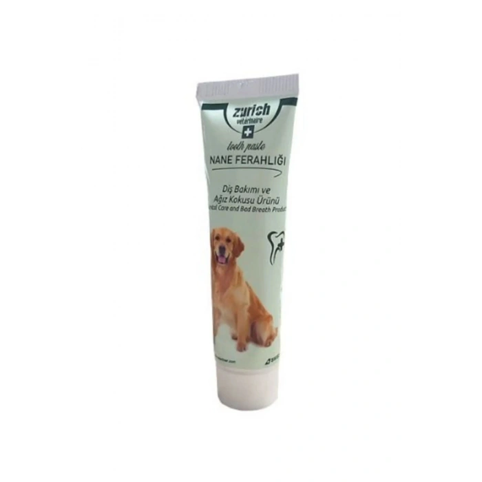 Zurıch Dog Ağız Ve Diş Bakım Paste 100 Gr Nane Ferahlığı