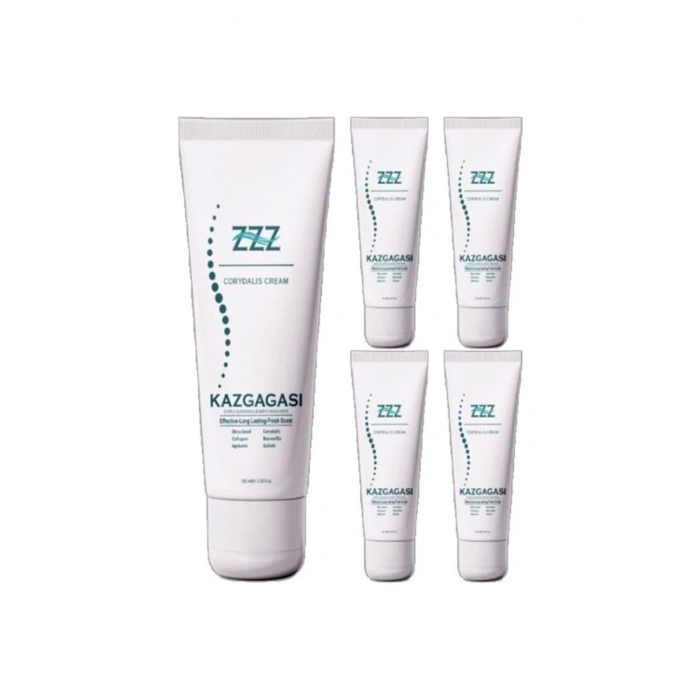ZZZ Kaz Gagası 4 Tane Özel Karışımlı Corydalis 100 ml Sırt Bel Kas Iskelet Kısmi Kullanım Kremi