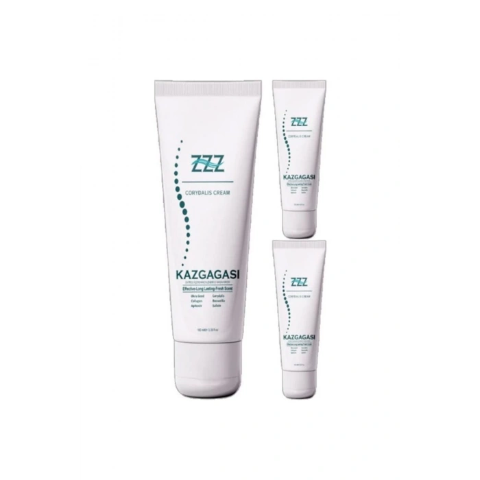 ZZZ Kaz Gagası 5li Adet Özel Karışımlı Corydalis 100 ml Sırt Bel Kas Iskelet Kısmi Kullanım Kremi