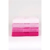 4´lü 50x90 Havlu Seti Pembe
