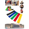 5 Li Set Aerobik Bandı Fitness Egzersiz Plates Direnç Lastiği Crossfit Kas Germe Ve Jimnastik Seti