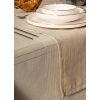 Antique Jasmine Bej Keten Masa Örtüsü