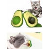 Avokado Şeklinde Catnipli Doğal Kedi Yalama Topu 6 Cm