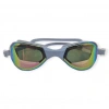 Aynalı Yüzücü Gözlüğü Silikon Kulaklık Hediyeli  GRİ - 9009-M