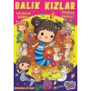 Balık Kızlar Boyama Kitabı Pop