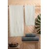 Banyo Seti Antrasit Krem